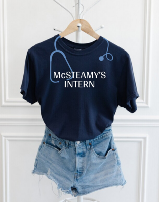 McSteamy&#39;s Intern Shirt, Grey&#39;s Tee