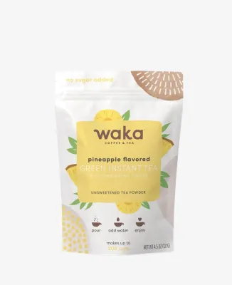 Waka Instant Green Tea | Pineapple Flavour