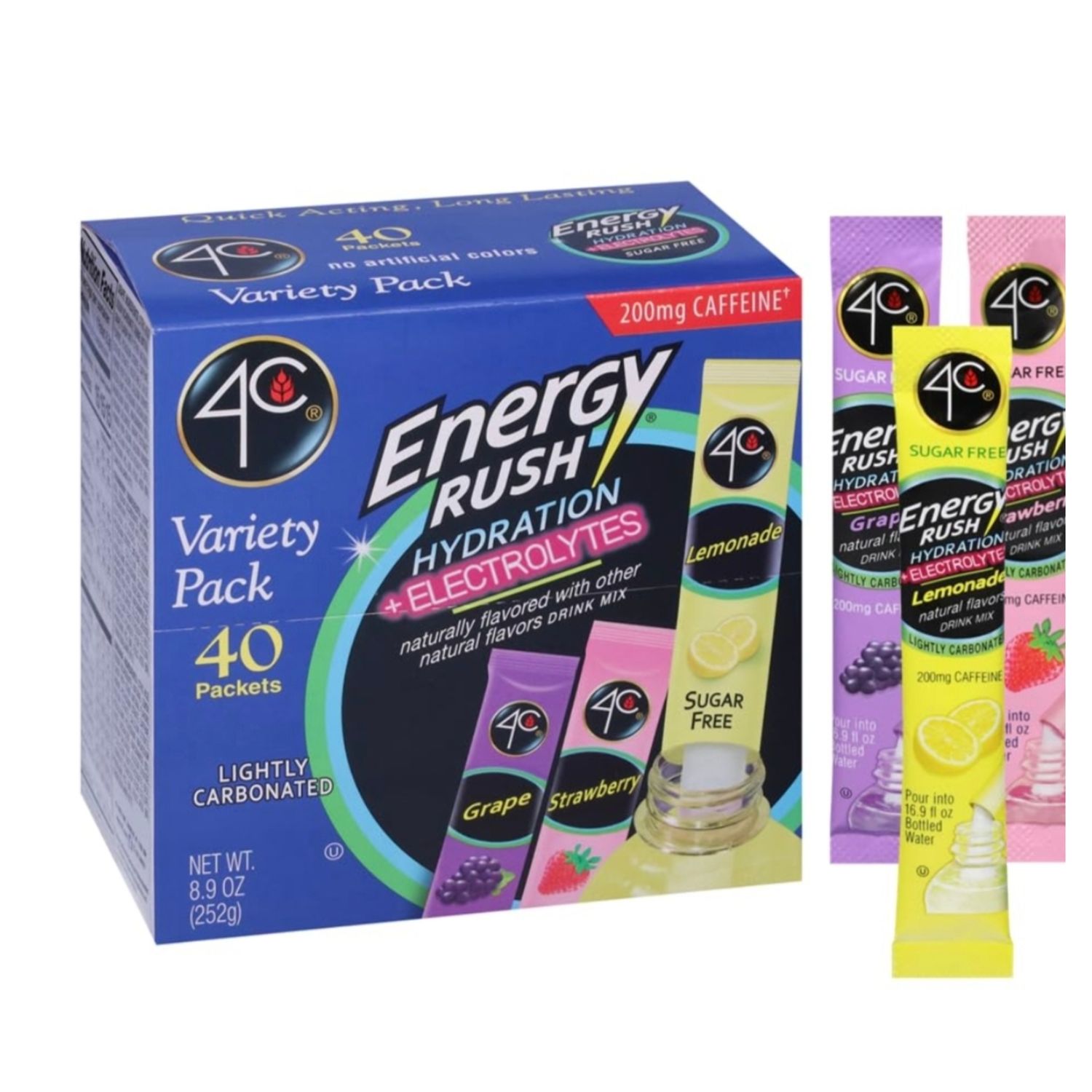 4c Energy Rush  | Electrolytes &amp; Hydration
