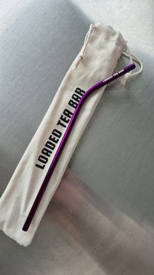 LTB Reuseable Straw&#39;s | Purple