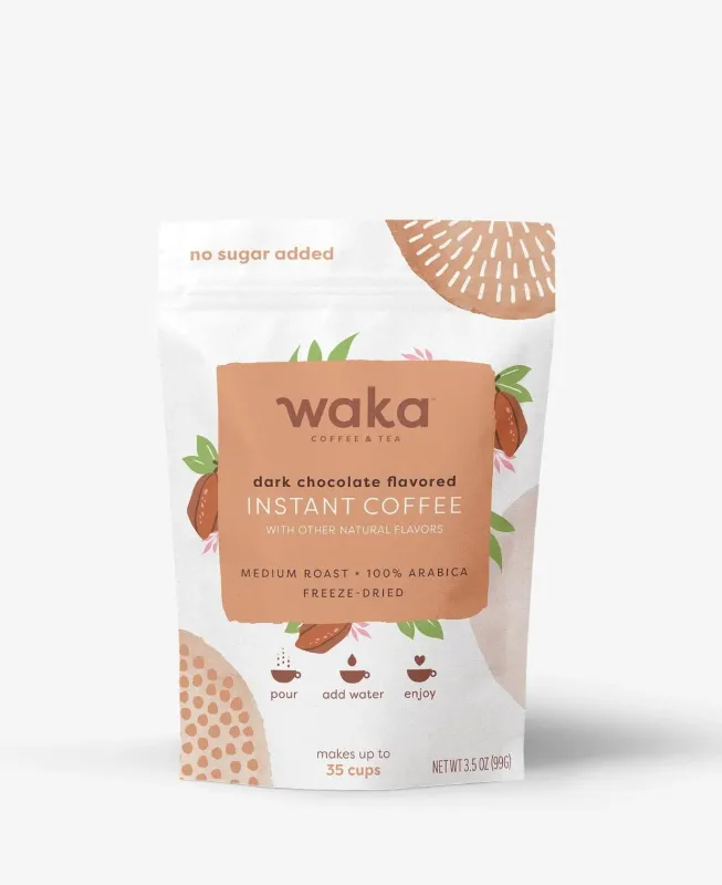 Waka Instant Coffee | Dark Chocolate Flavour