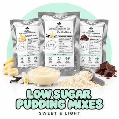 LOW SUGAR PUDDING MIXES