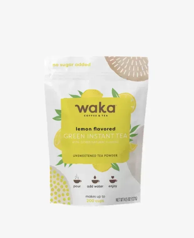 Waka Instant Green Tea | Lemon Flavour