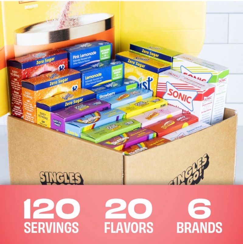 Singles To Go | 120 Serves