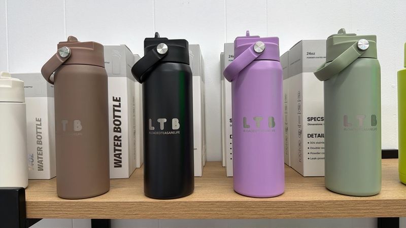 Slim LTB Drink Bottle | Green