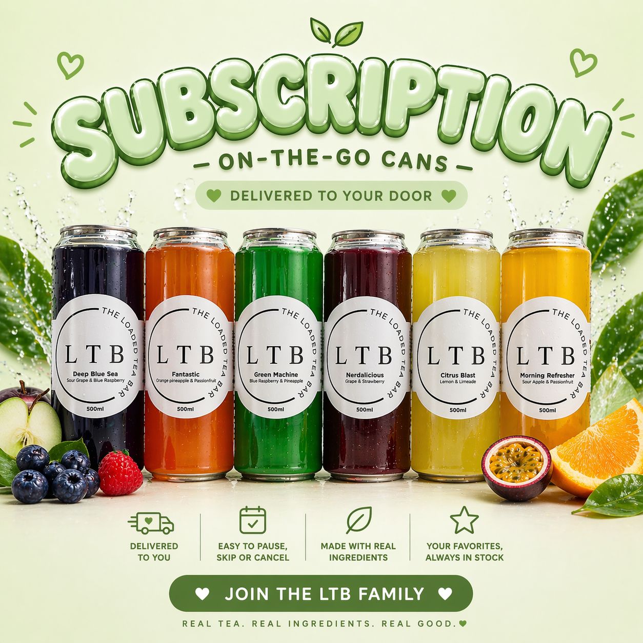 Subscription | 12 Pack Cans