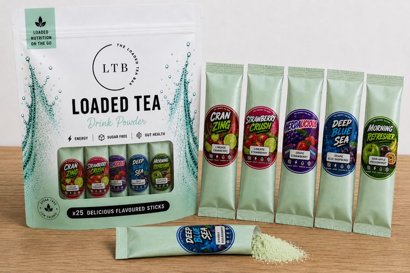 Single Serve Loaded Tea | 12 Pack