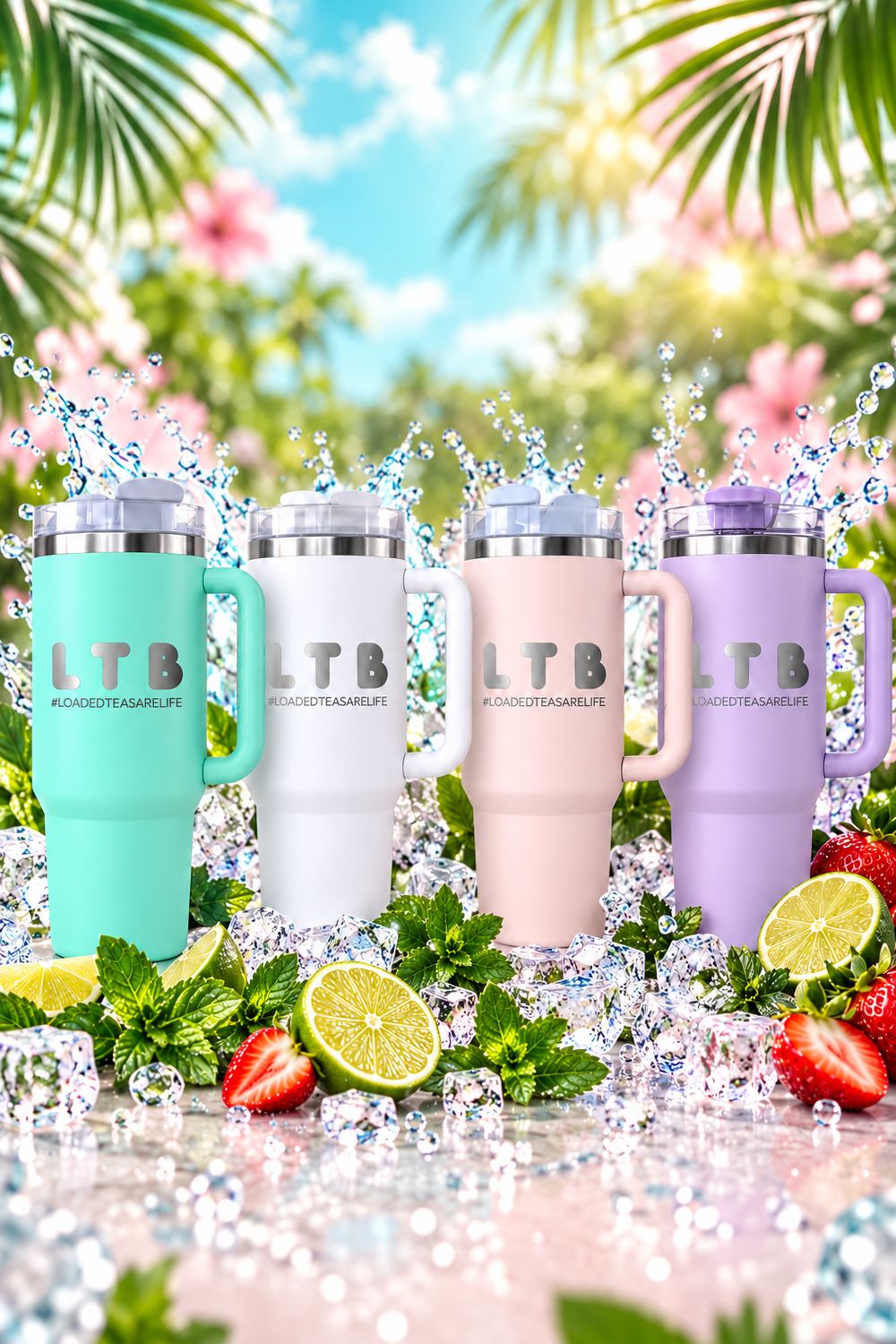 40 OZ TUMBLER - PINK