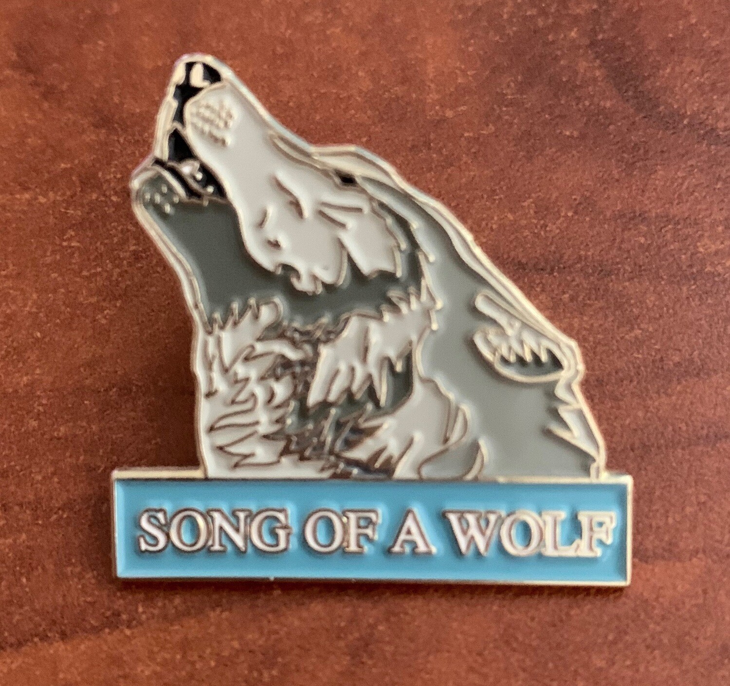 Song of a Wolf Enamel Pin Song of a Wolf Enamel Pin