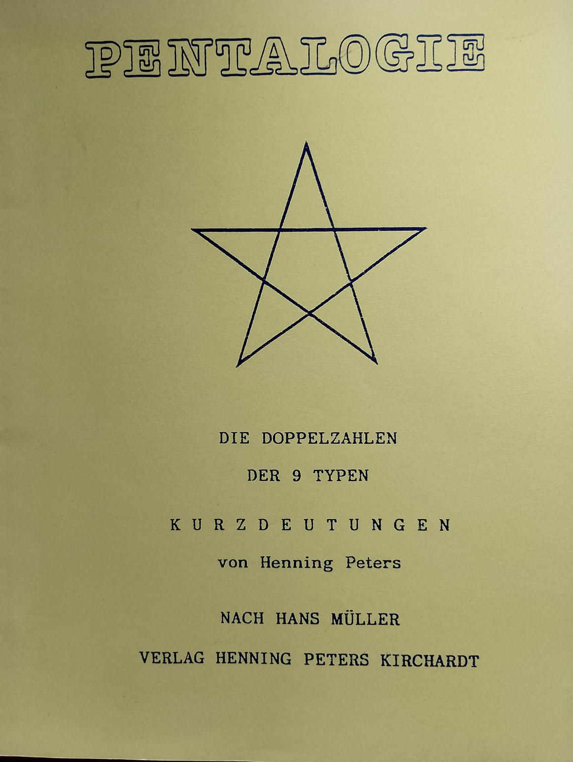 Kurzdeutung der 9 Grundtypen
