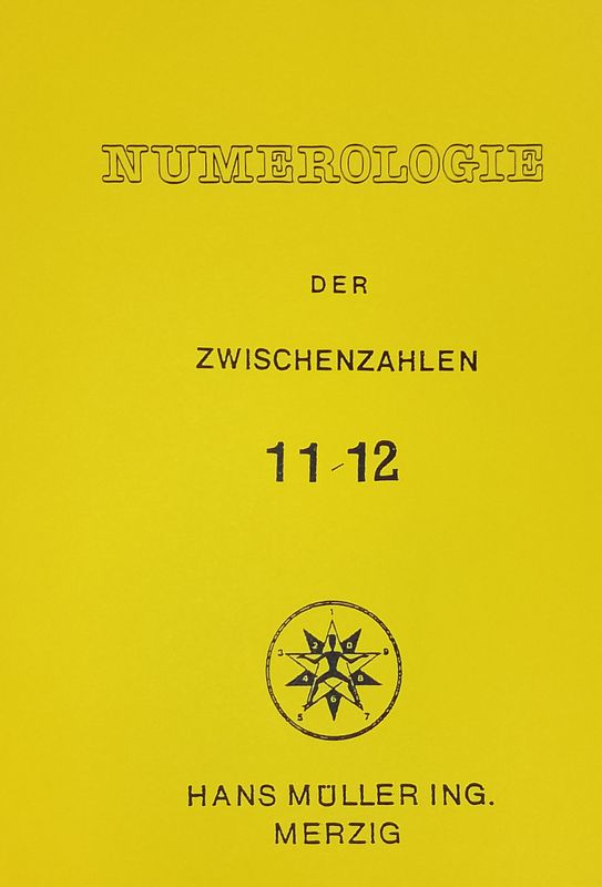 Sammelbestellung Grundzahlen + Numerologie der Doppelzahlen Hefte 11+12