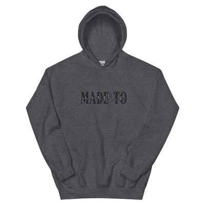 Embroidered Women&#39;s Hoodie: Made To Worship