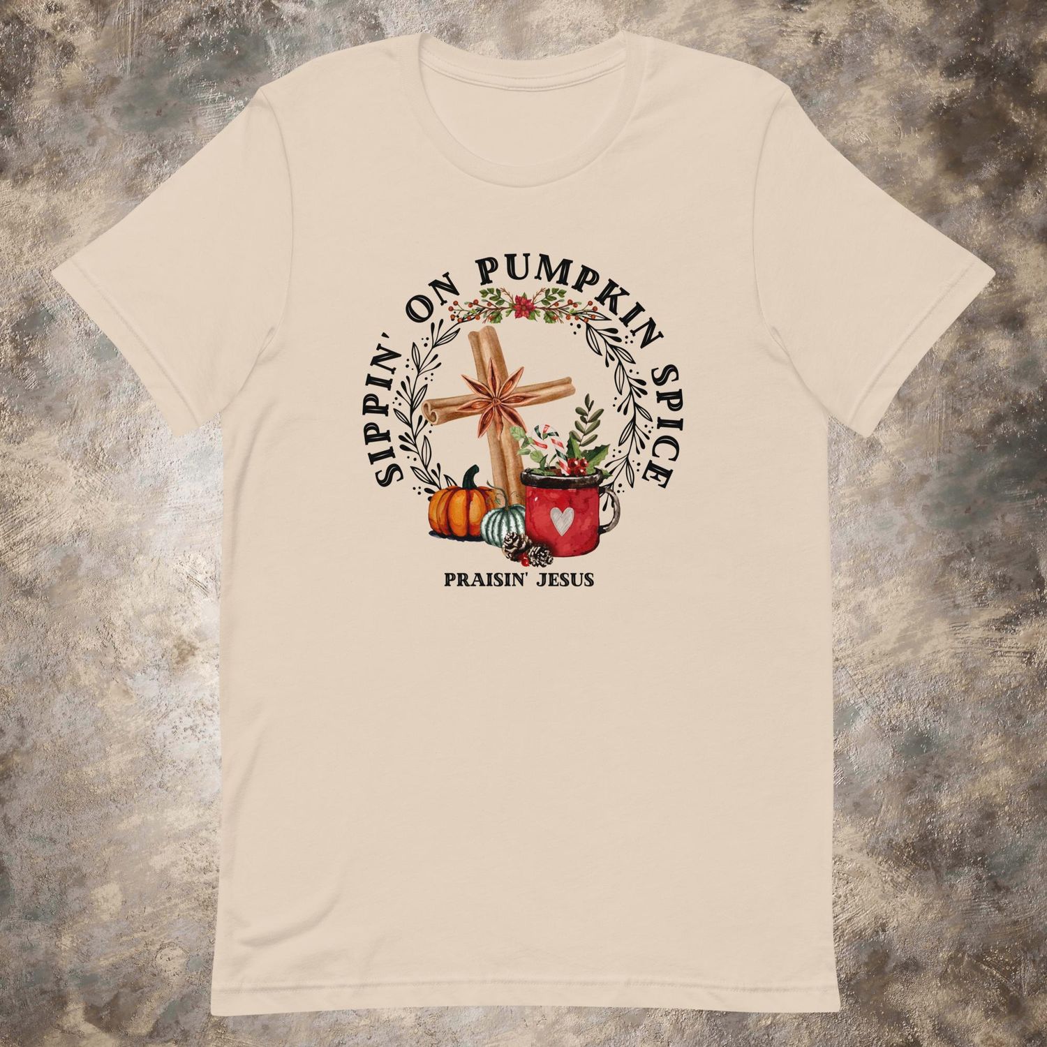 Pumpkin Spice and Jesus Women&#39;s T-shirt