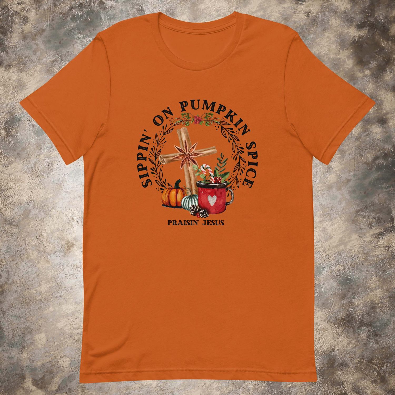 Pumpkin Spice and Jesus Women&#39;s T-shirt