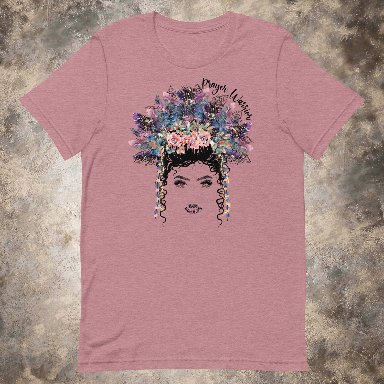 Prayer Warrior Women&#39;s Christian T-shirt
