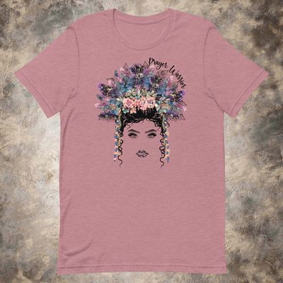 Prayer Warrior Women&#39;s Christian T-shirt