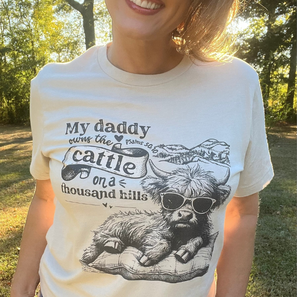 My Daddy Women&#39;s Christian T-shirt