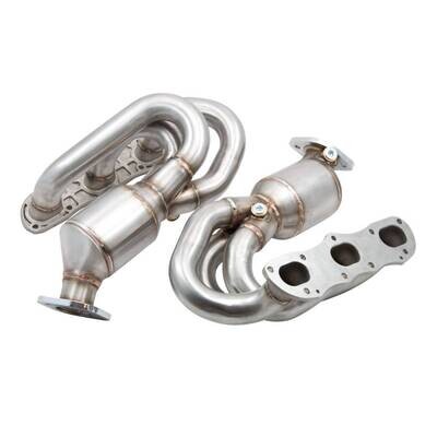 PORSCHE 981 BOXSTER/SPYDER &amp; CAYMAN/GT4 EXHAUST MANIFOLDS WITH CATALYTIC CONVERTERS
