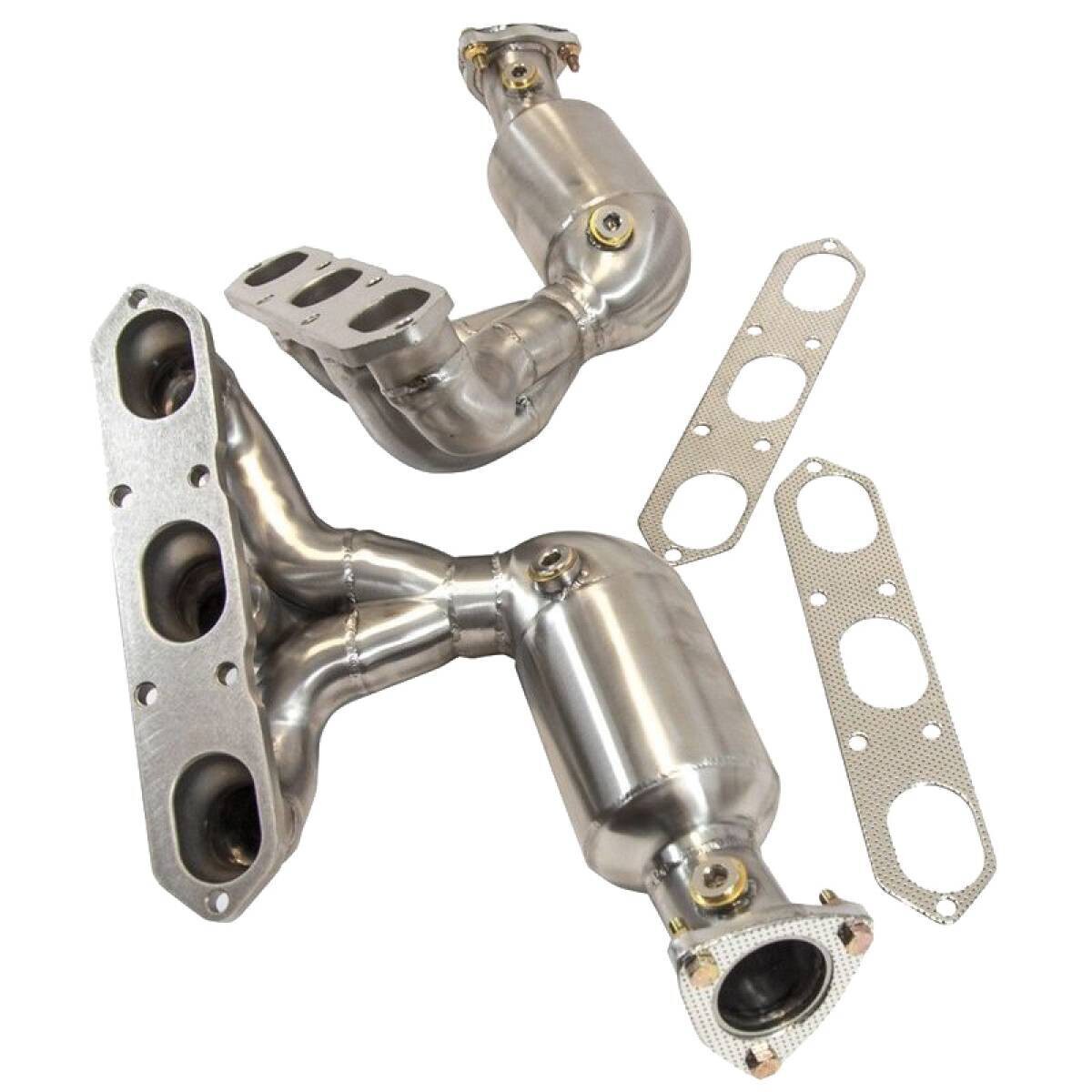 PORSCHE 987.1 BOXSTER &amp; CAYMAN TOPGEAR EXHAUST MANIFOLDS WITH CATILYTIC CONVERTERS