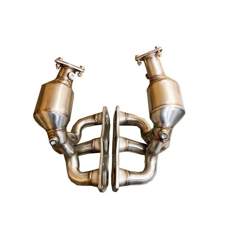 PORSCHE 987.2 BOXSTER &amp; CAYMAN TOPGEAR EXHAUST MANIFOLDS WITH CATILYTIC CONVERTERS