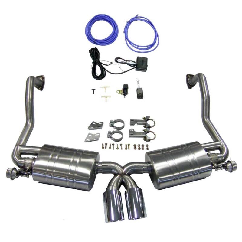 PORSCHE 987.2 BOXSTER &amp; CAYMAN TOPGEAR VALVED CAT BACK EXHAUST
