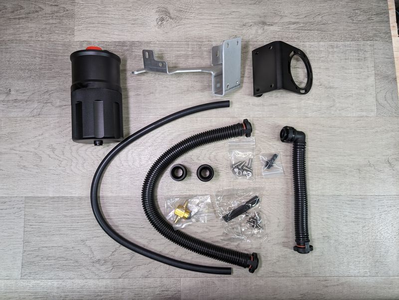 Oil Catch Can Kit for 981 Cayman/Boxster