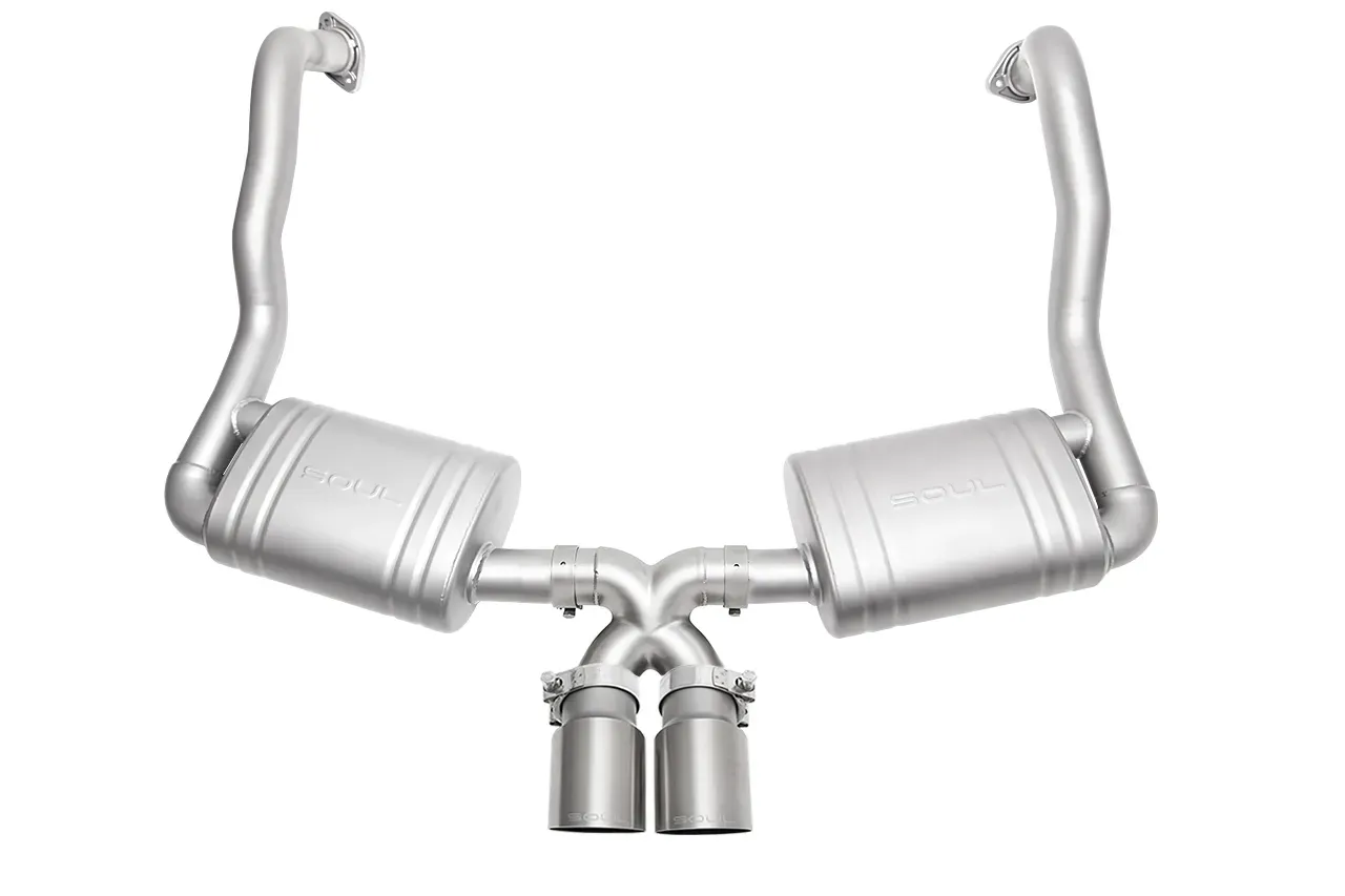 Porsche 981 GT4 / Boxster Spyder / Clubsport SOUL Performance Exhaust System