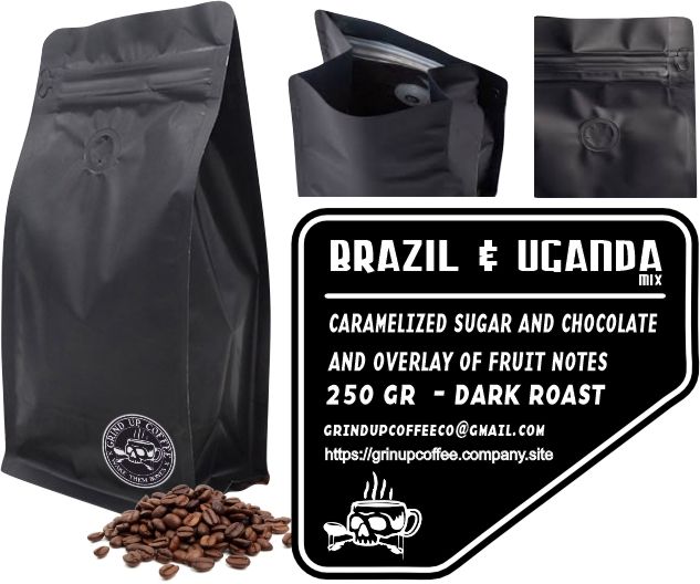 250 GR BRAZIL &amp; UGANDA BEANS