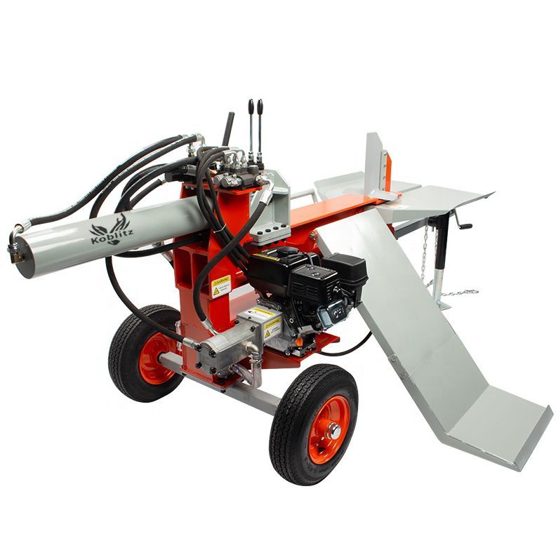 25-Tonnen Holzspalter, 70cm,  liegend  mit Stammheber, Benzinmotor 6PS – Vorführgerät zum Sonderpreis