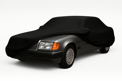 W124 Car Cover, Auto Abdeckung, Car Cover, Auto Abdeckung aus Stoff