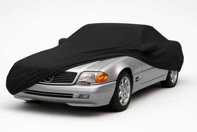 Mercedes-Benz SL 500 Autoabdeckplane, Car Cover, Auto Abdeckung aus Stoff