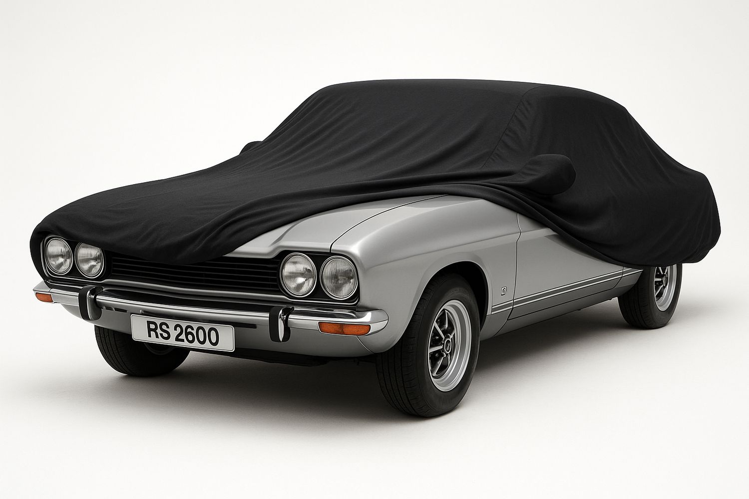 Ford Capri RS 2600 Bj. 1970 Autoabdeckplane, Car Cover, Auto Abdeckung aus Stoff