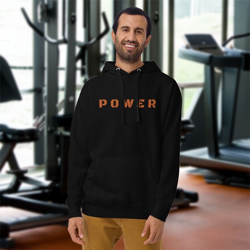 HOODIE-Unisex-POWER to Stop Self