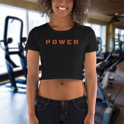T-SHIRT Womens Crop - The Power of Stopping