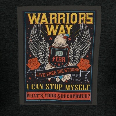 WarriorsWay Eagle logo I Can Stop Myself