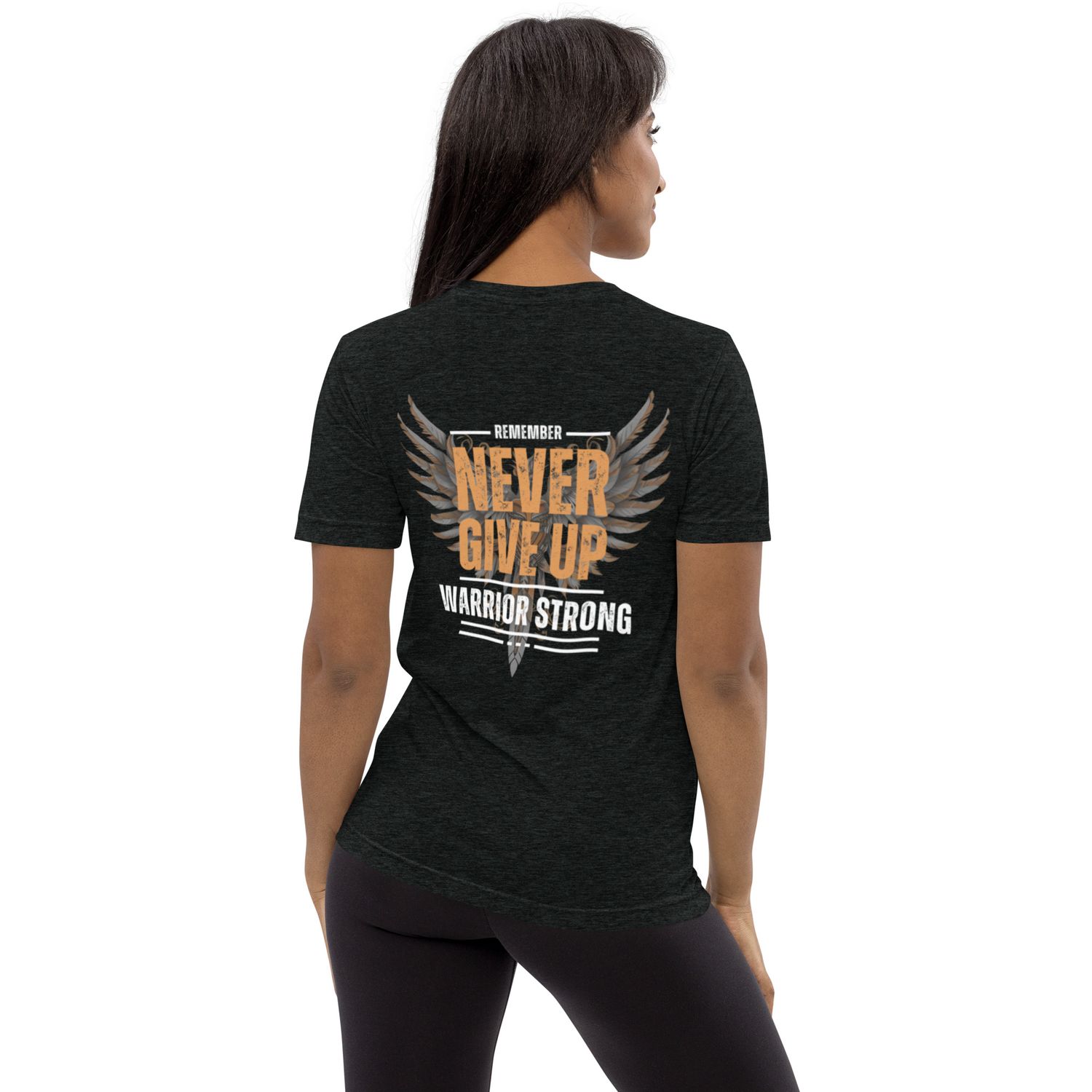 SHIRT-T-ShortSleeve-Unisex-Never Give Up