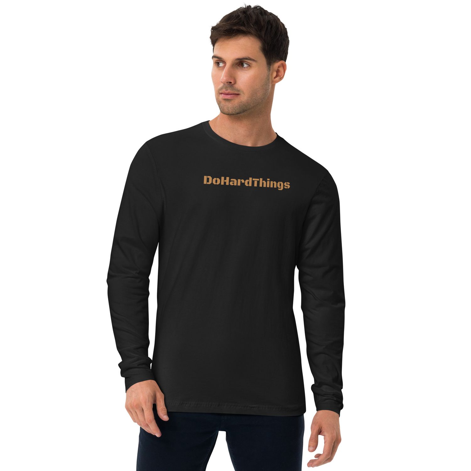 SHIRT:  Long Sleeve Fitted Crew - WarriorSTRONG