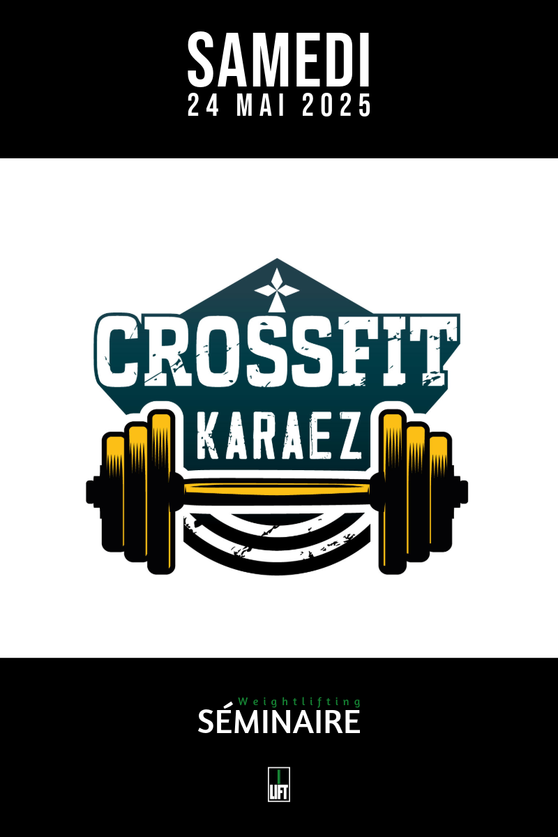 Samedi 24 mai - Séminaire chez CrossFit Karaez