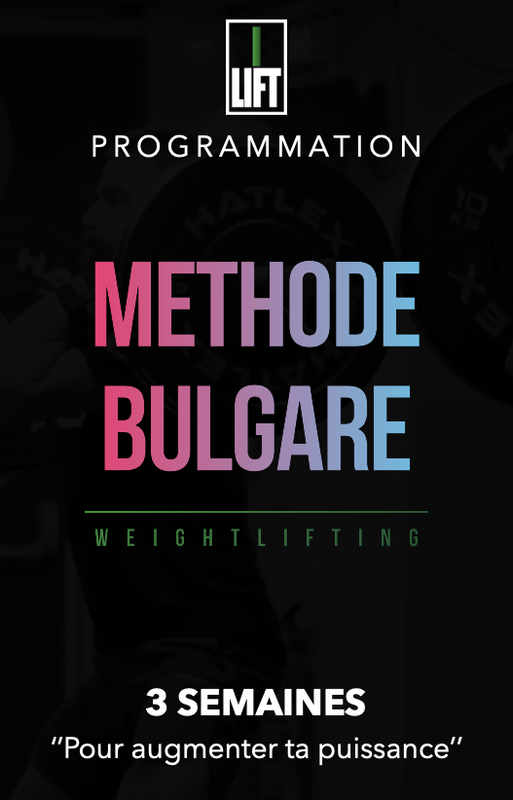 🚀 Programmation spéciale : Méthode Bulgare