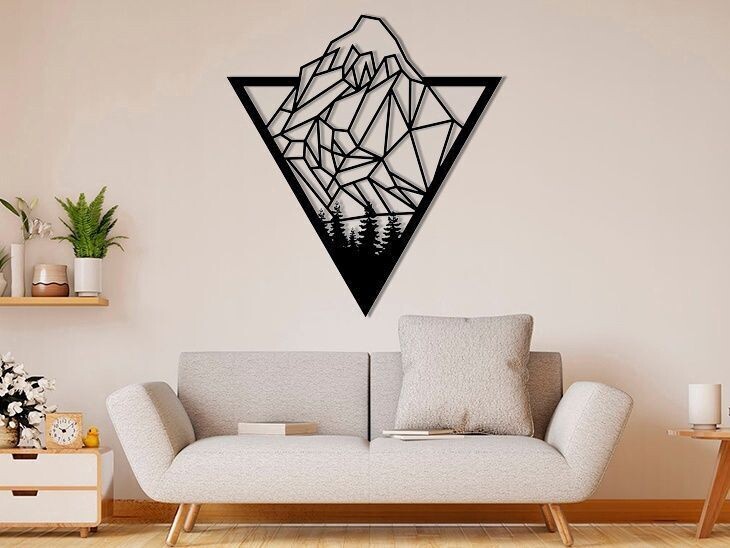 Mountain (Polygon) - Wall Decor