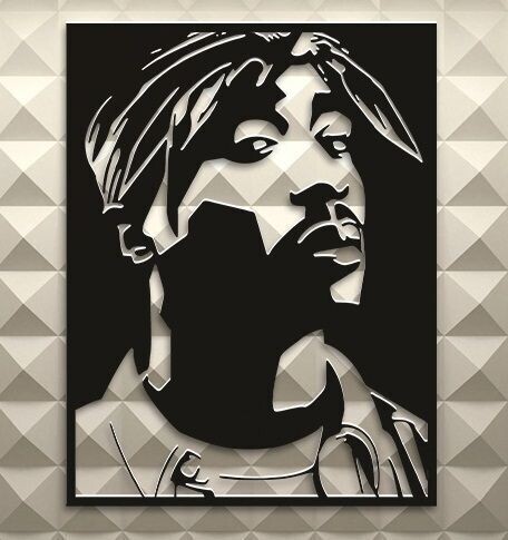 Tupac (2pac) Rapper - Wall Decor