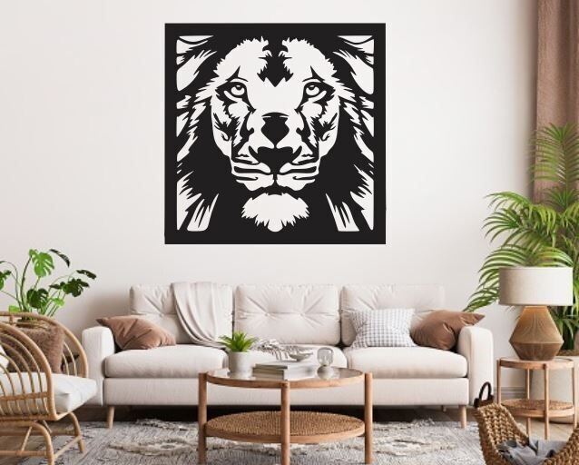 Lion (Face) - Wall Decor