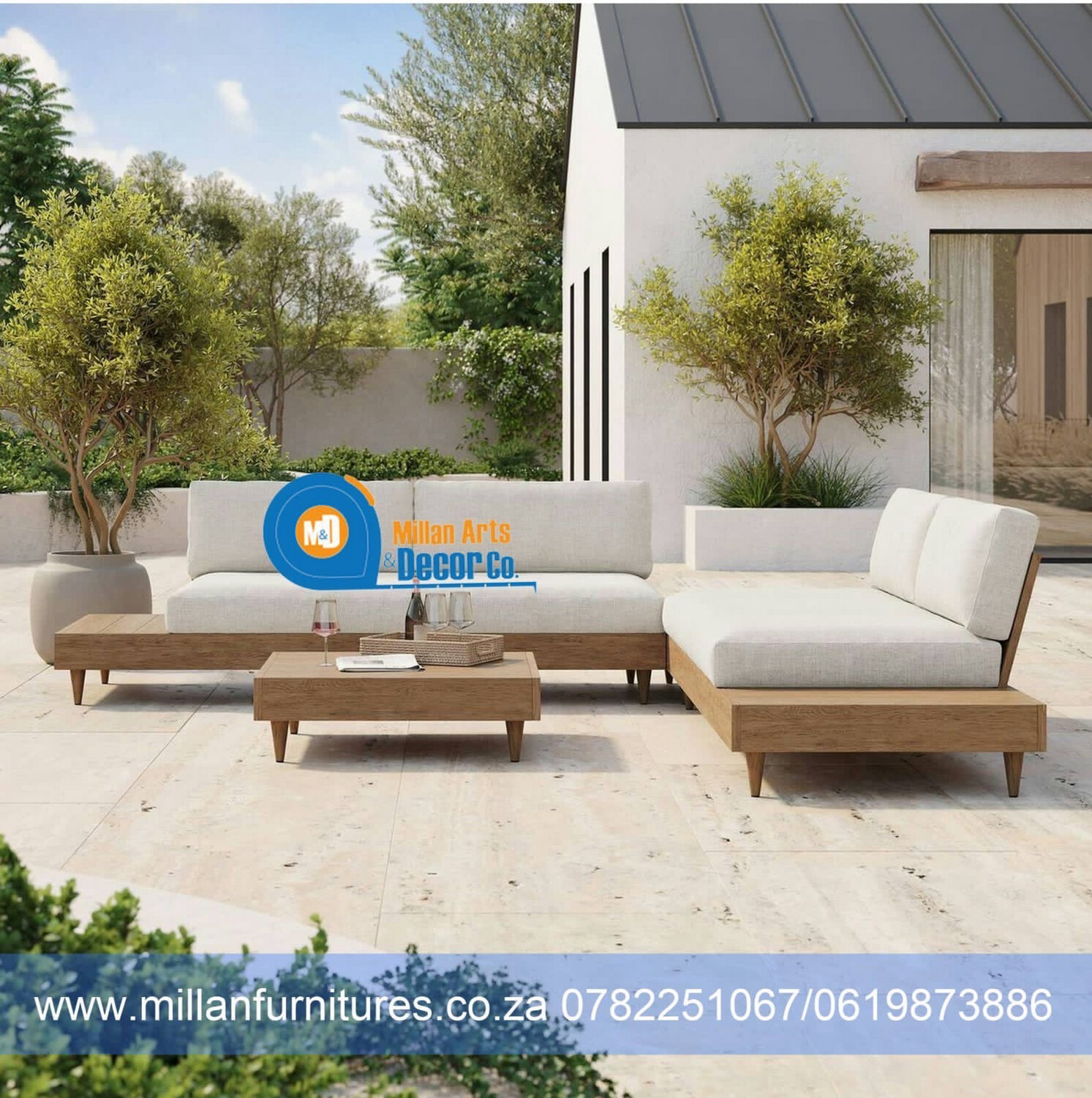 Lower profile couch set