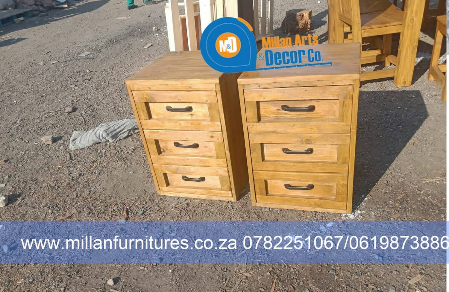 Pedestals (3drawers)