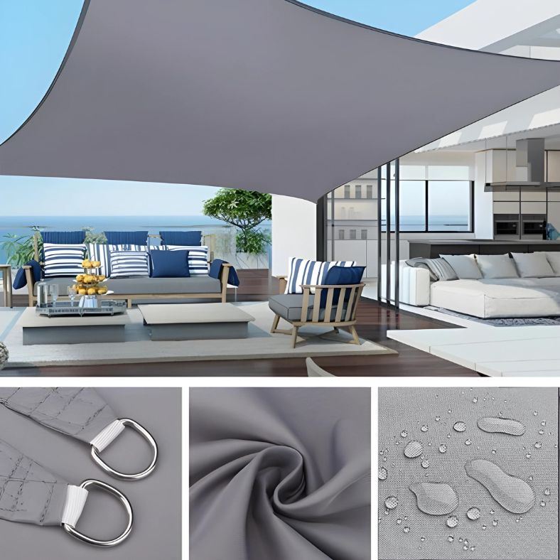 Voile ombrage imperméable 4x3 - 220g/m2