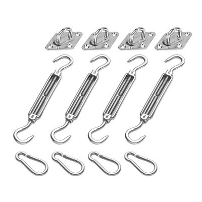 KIT DE FIXATION EN INOX 304 8mm KIT DE FIXATION EN INOX 304 8mm