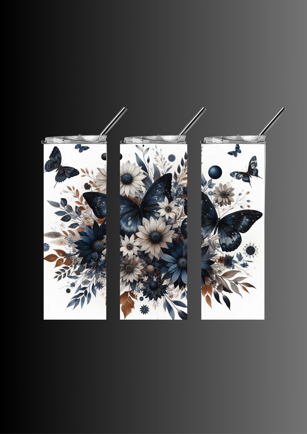 Butterfly tumbler