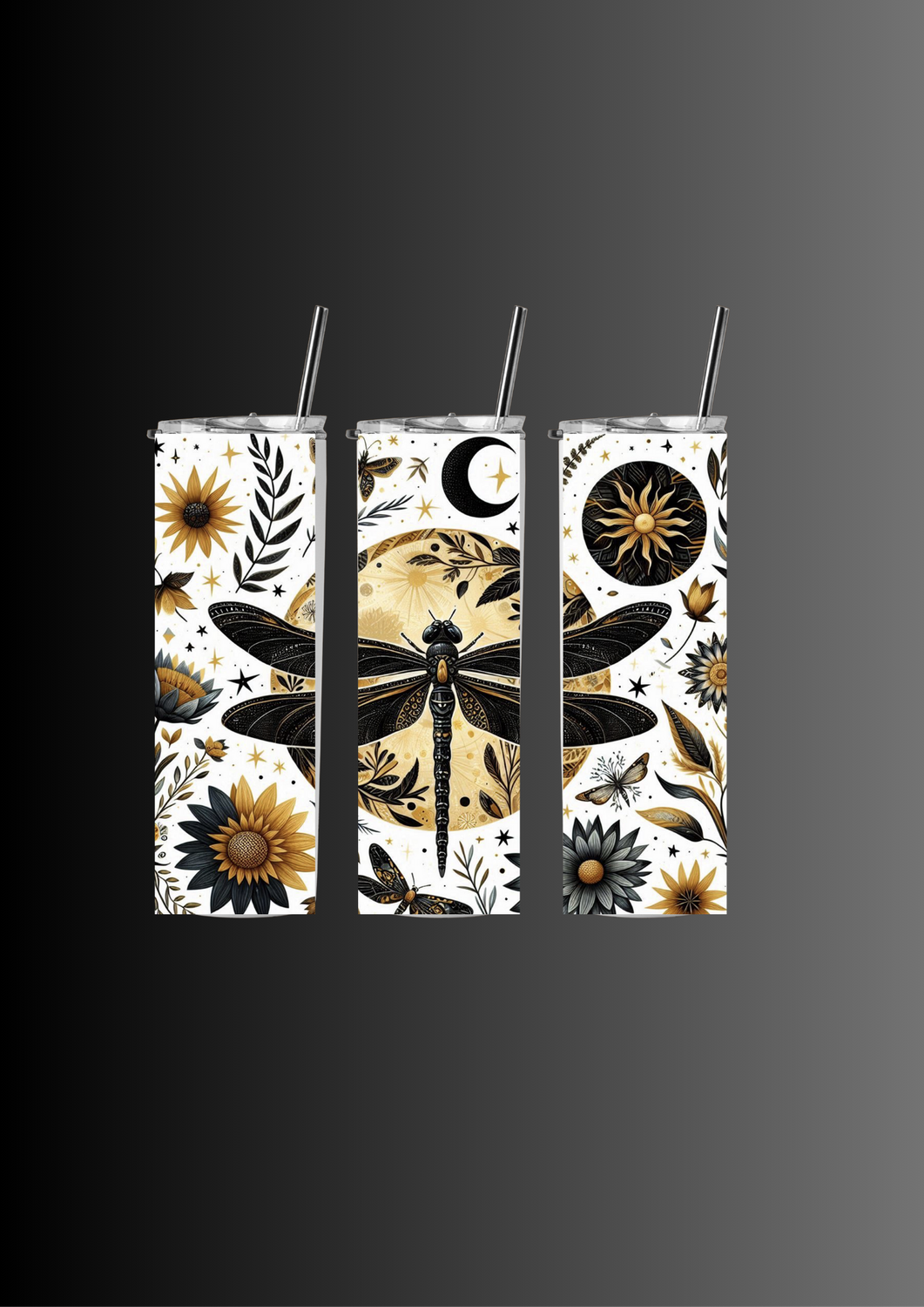 Dragonflies tumbler