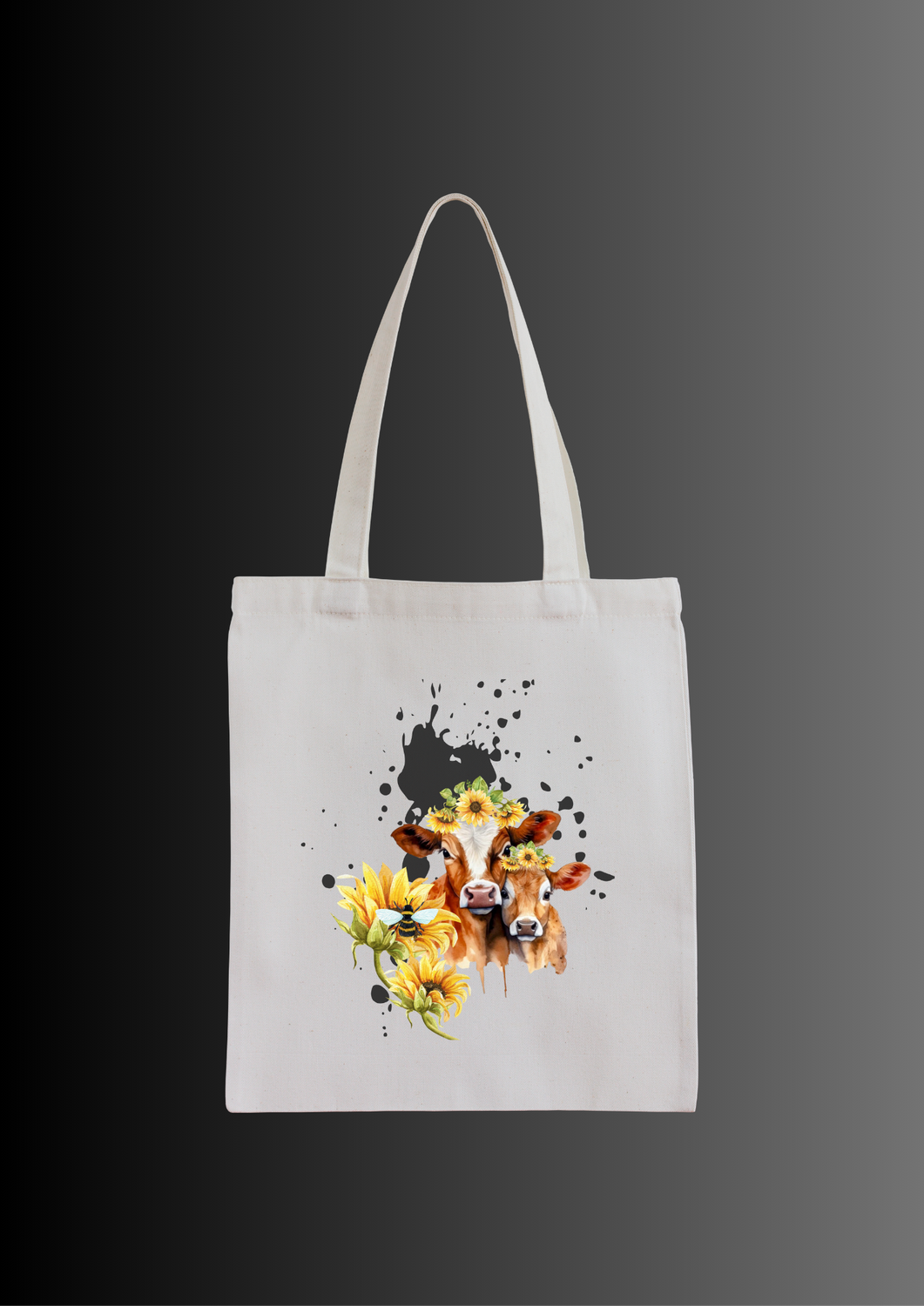 Cows textil bag