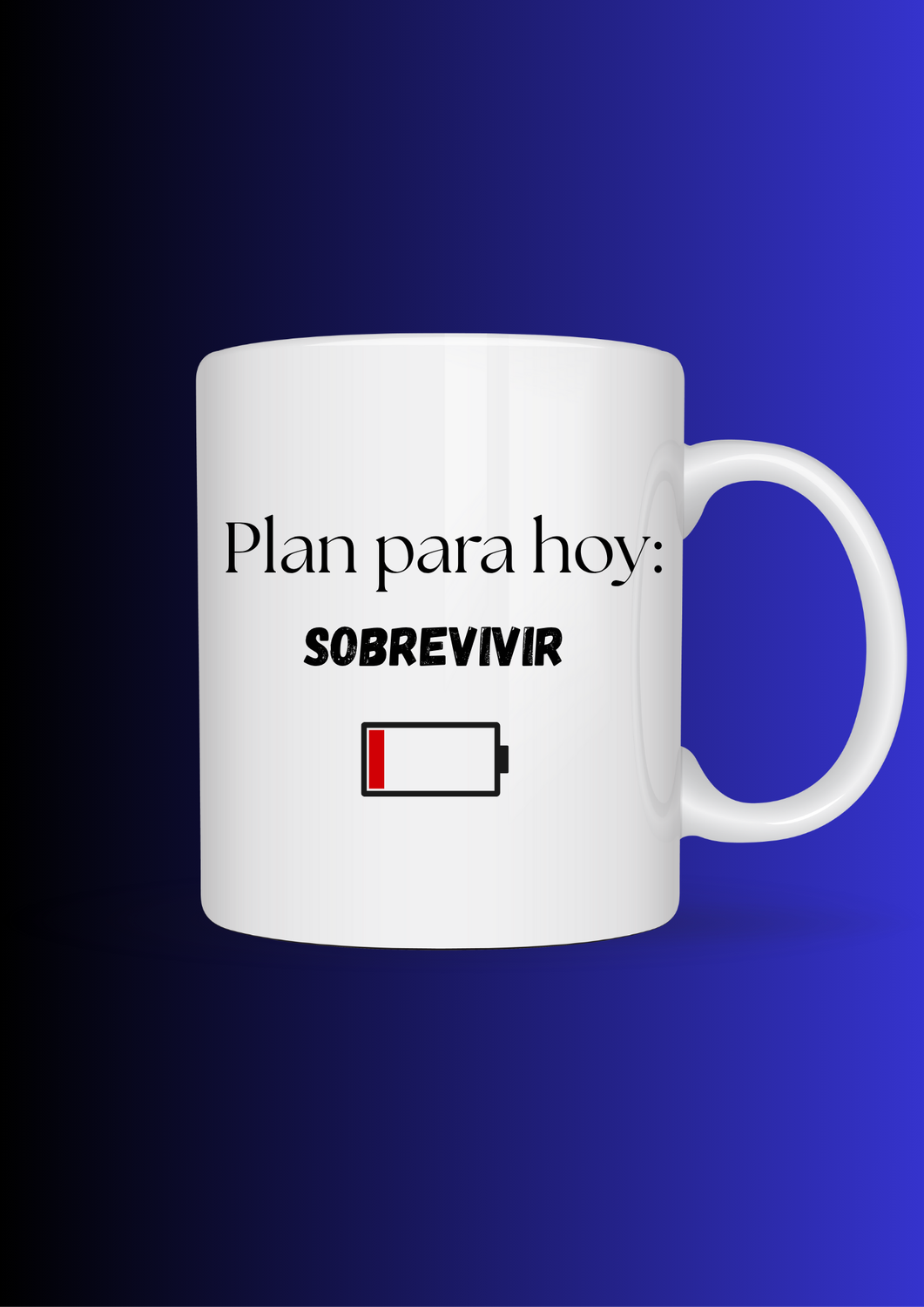 Sobrevivir taza